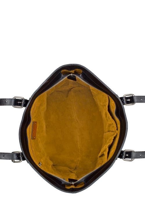 Patricia Nash Arlia Leather Tote Bag In Black