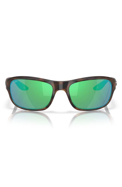 Clipperton 58mm Polarized Rectangular Sunglasses