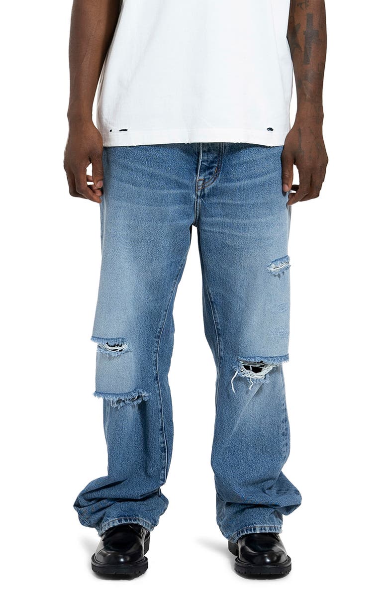 PURPLE BRAND P018 Wide Leg Jeans, Main, color, 