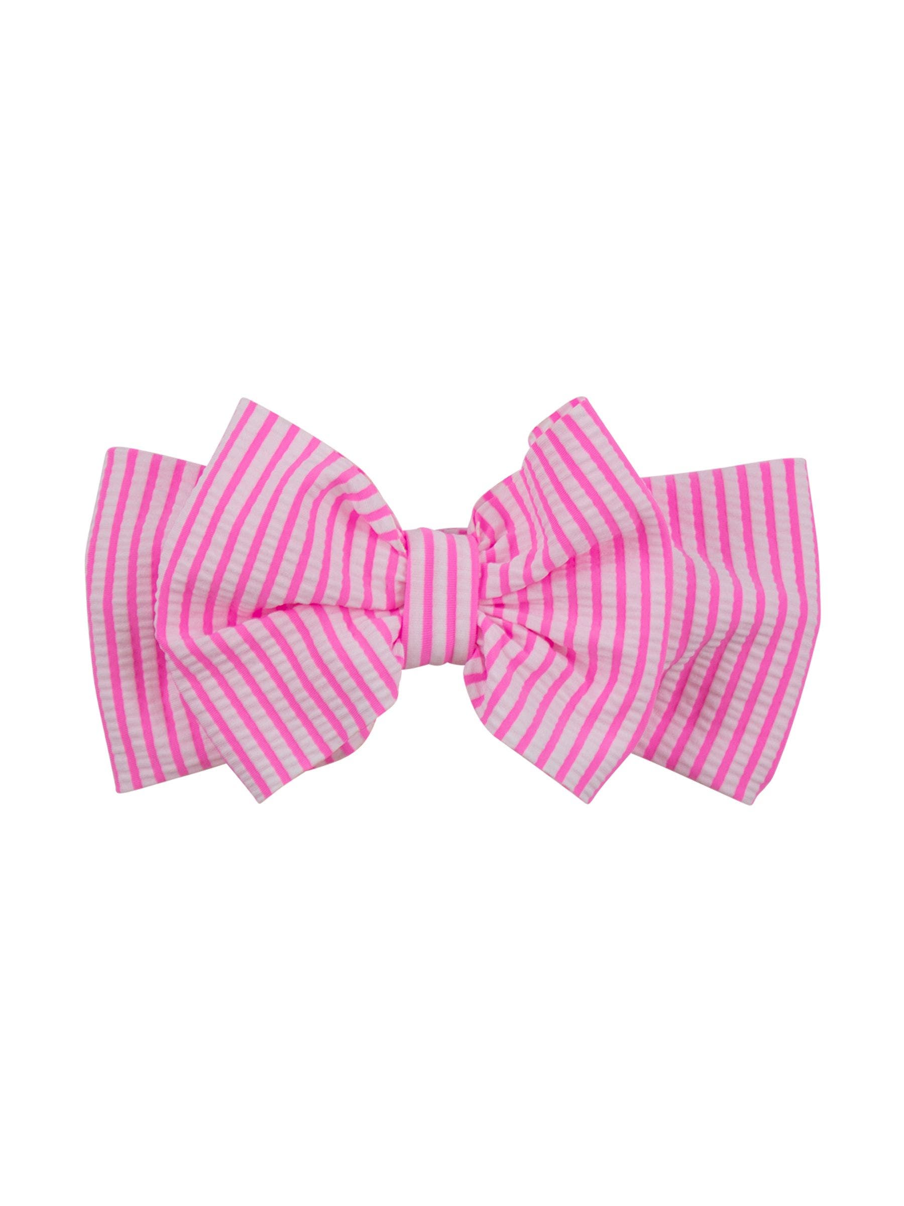 selected Neon Pink Seersucker