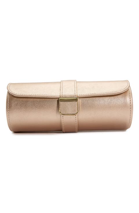 Palermo Double Watch Roll + Jewelry Pouch