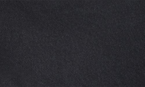 Mango Button Fly Fray Hem Denim Shorts In Black