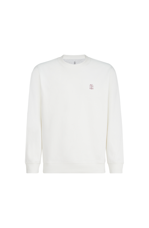 Cotton French terry sweatshirt