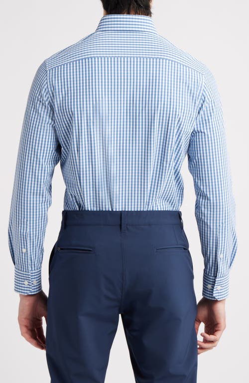Mizzen + Main Mizzen+main Leeward Trim Fit Check Stretch Button-up Shirt