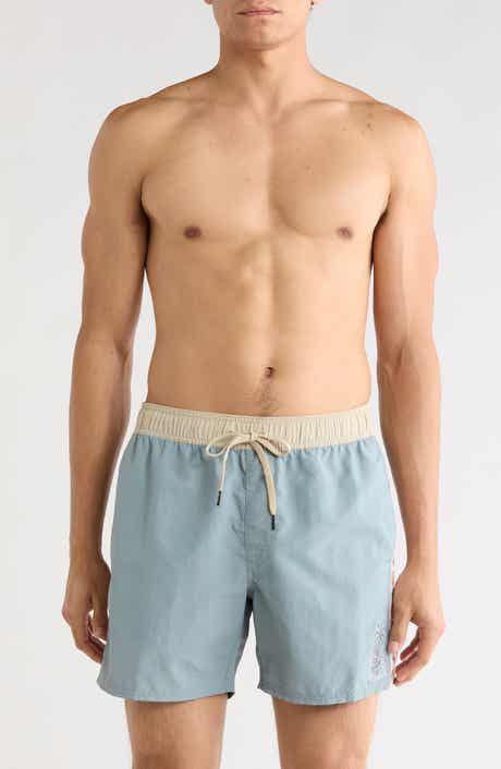 RVCA Charm Drawstring Swim Trunks