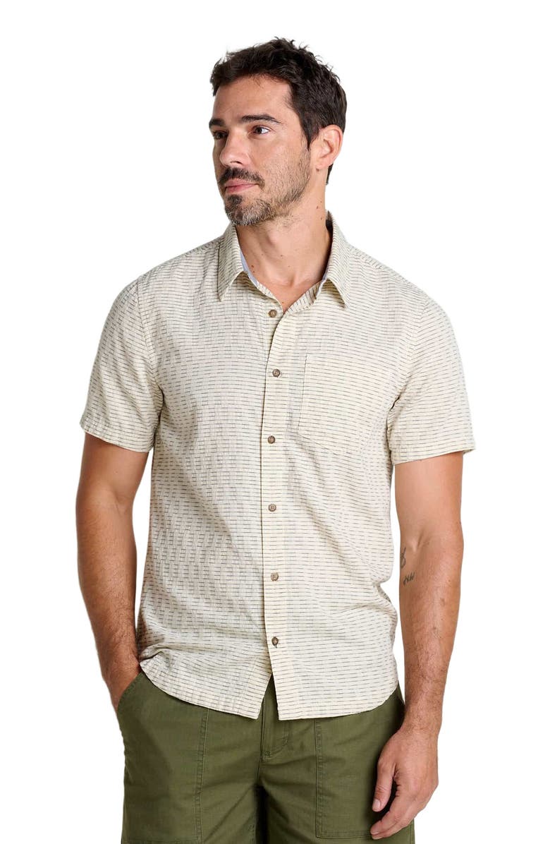 Toad & Co Harris Short Sleeve Shirt, Main, color, Salt