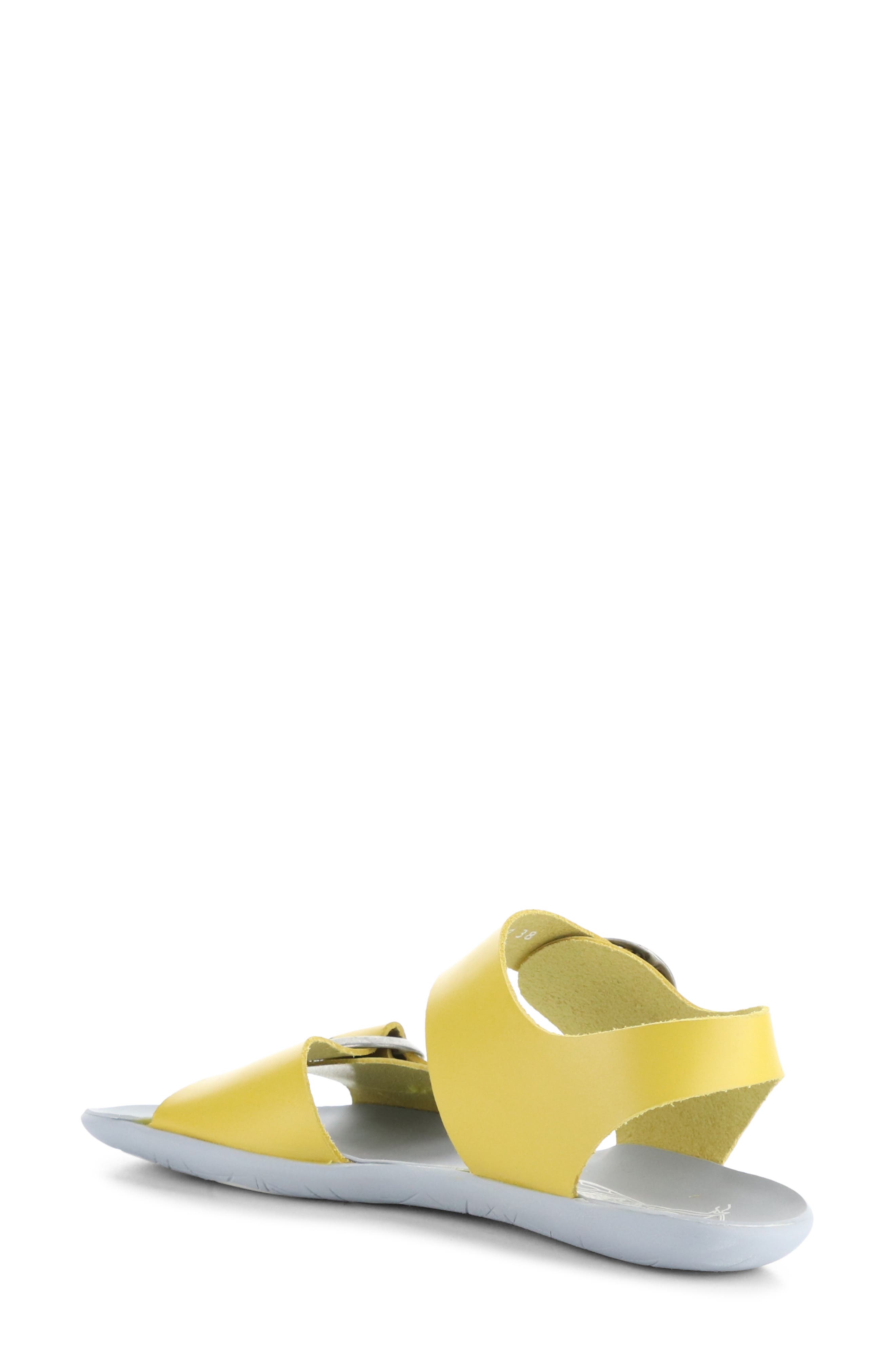 Fly London Masa Sandal, Alternate, color, Mustard Bridle