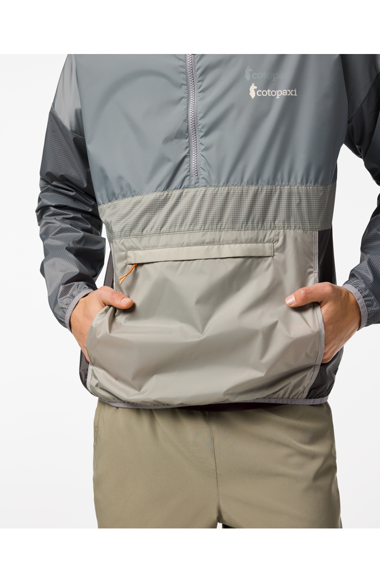 Cotopaxi Teca Half-Zip Windbreaker - Men's, Alternate, color, Storm Clouds