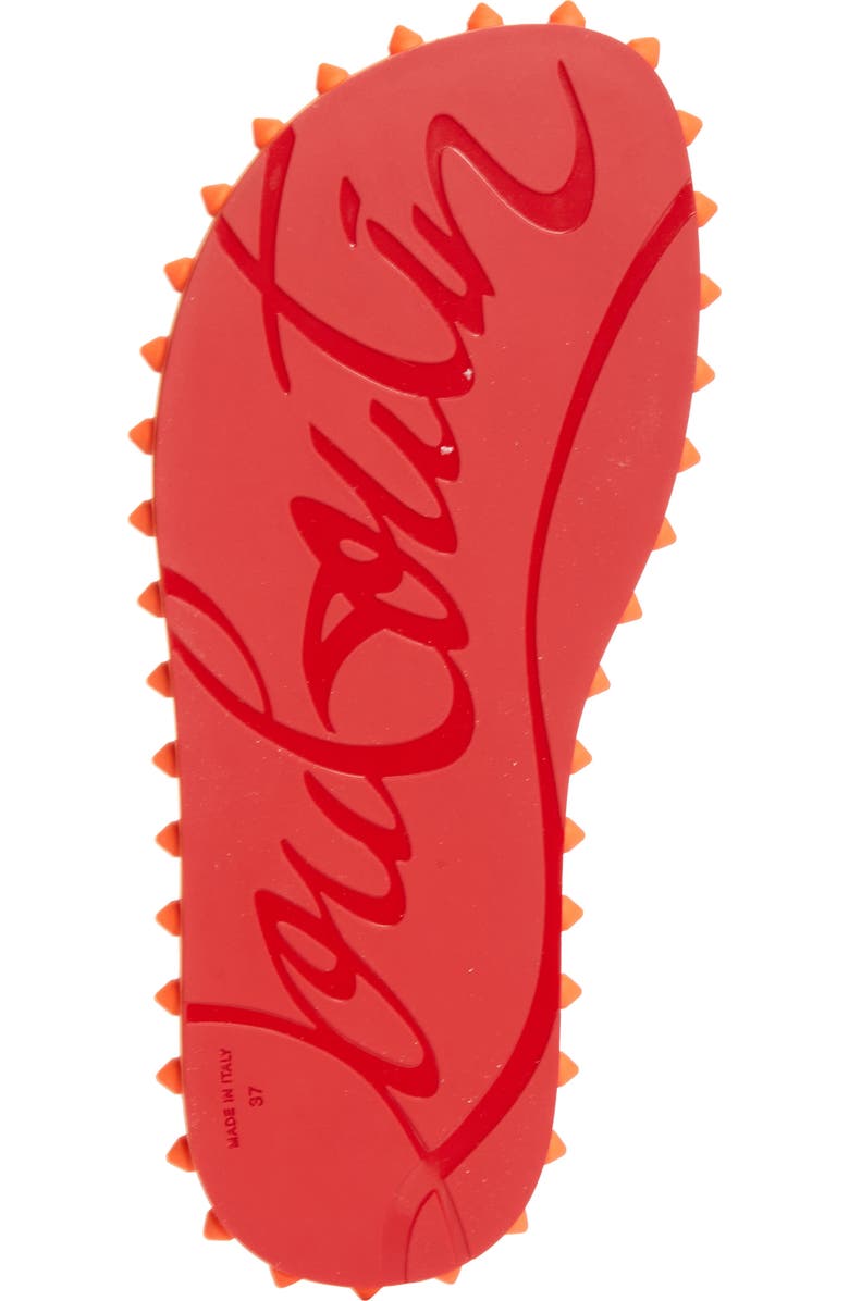 Christian Louboutin Super Loubi Flip Flop, Alternate, color, Caruzo