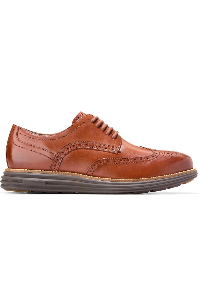 Cole Haan ØriginalGrand Remastered Shortwing Derby, Alternate, color, Woodbury/ Java