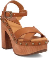 Dingo Lotus Ankle Strap Platform Sandal
