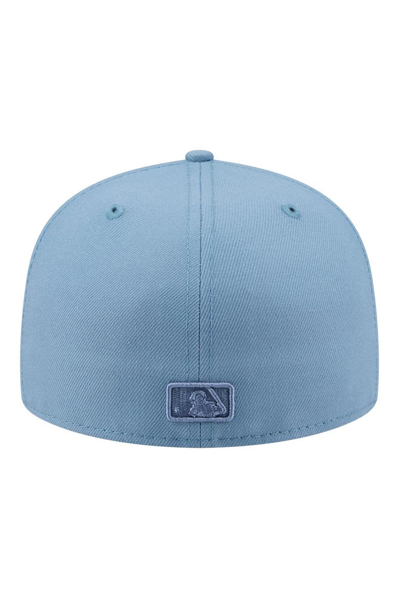 Men's New Era Blue Los Angeles Dodgers Color Pack 59FIFTY Fitted Hat, Alternate, color, Blue