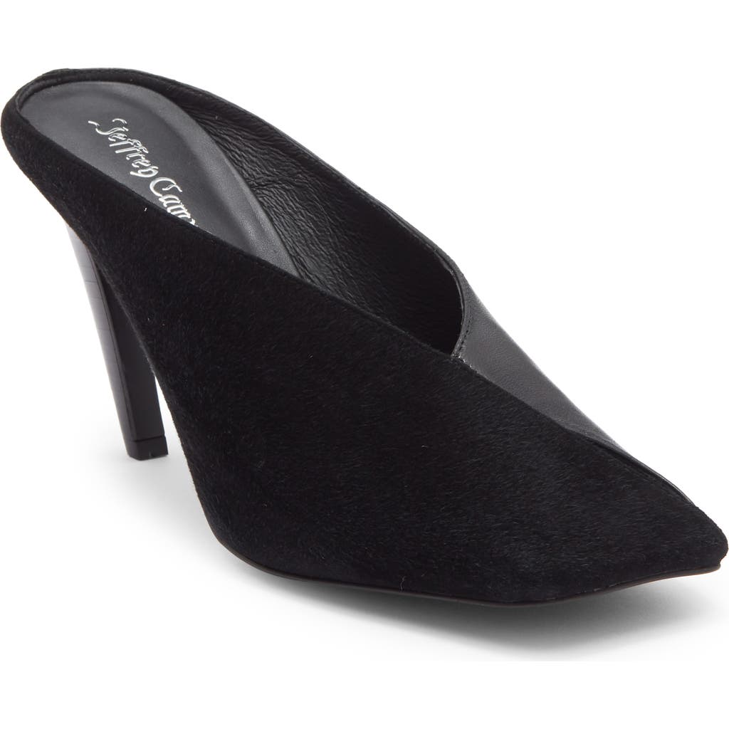 Jeffrey Campbell Hoof It Mule In Black
