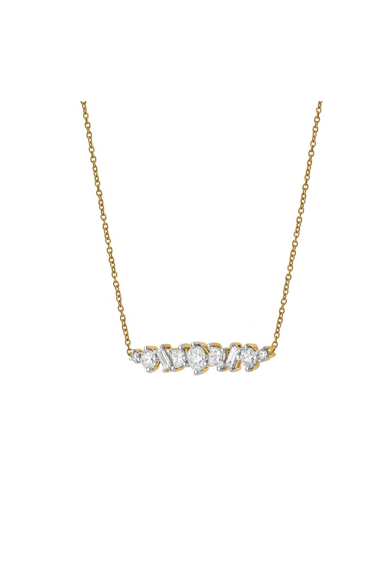 LuvMyJewelry Oryssa 14K Gold Lab Grown Diamond Necklace - 1 Ct, Alternate, color, 14K Yellow Gold