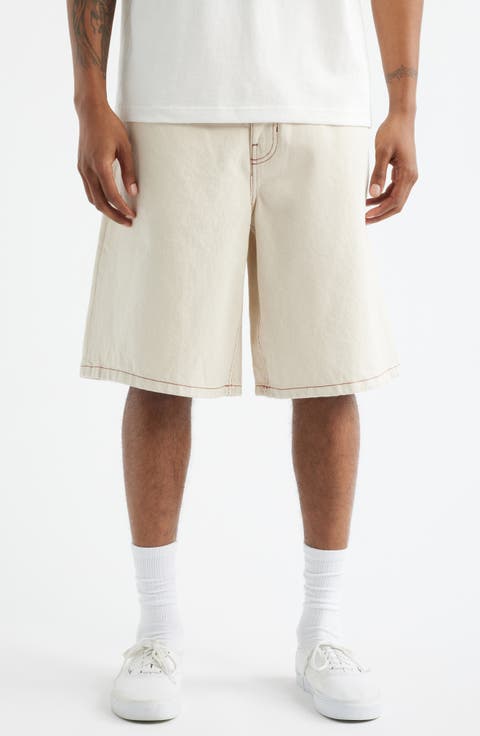 Check-5 Baggy Denim Shorts