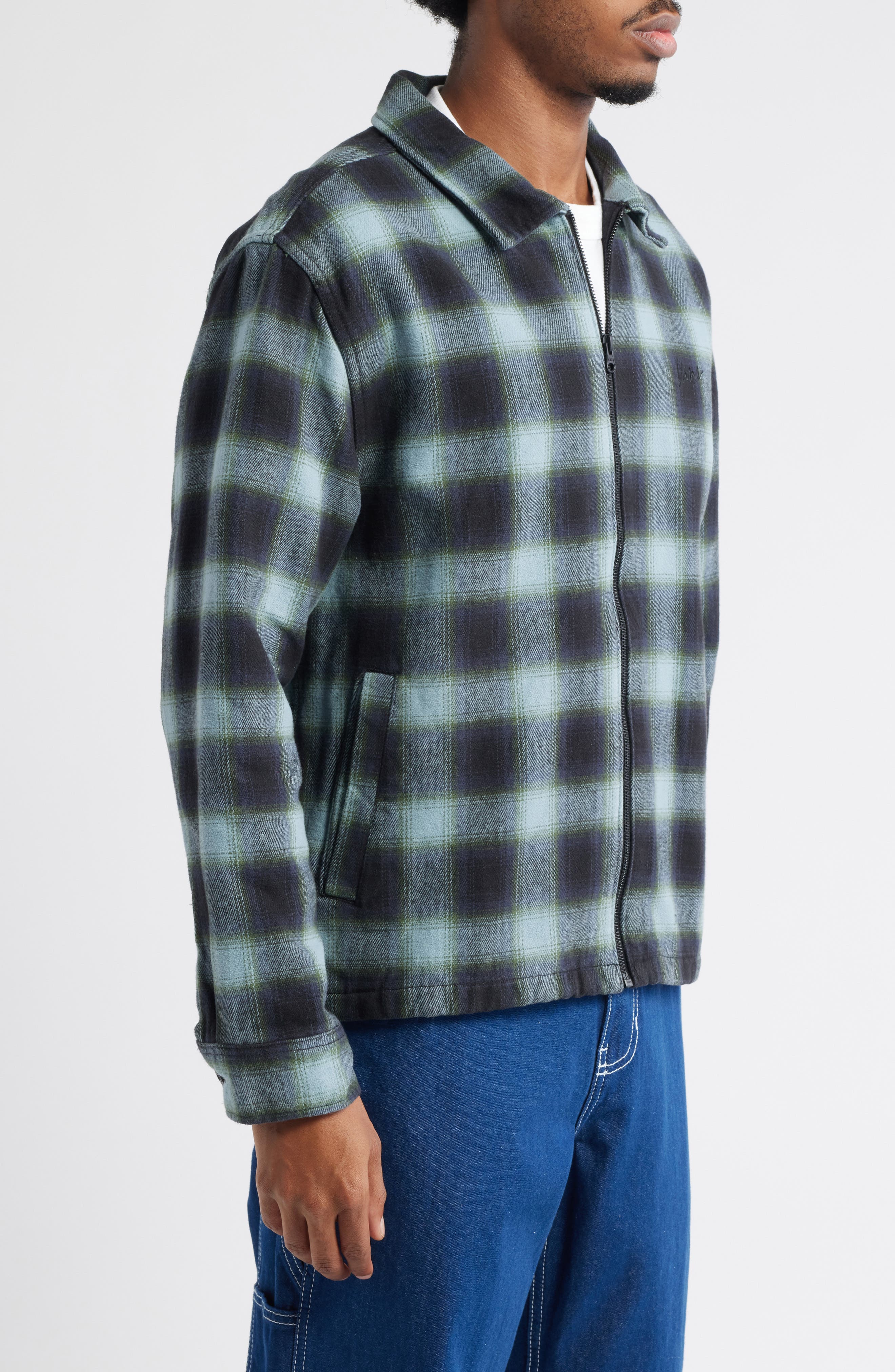 Crestmont Plaid Cotton Shacket (Men) | Nordstrom