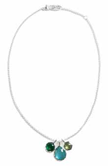 Ippolita Wonderland 3-Stone Charm Necklace