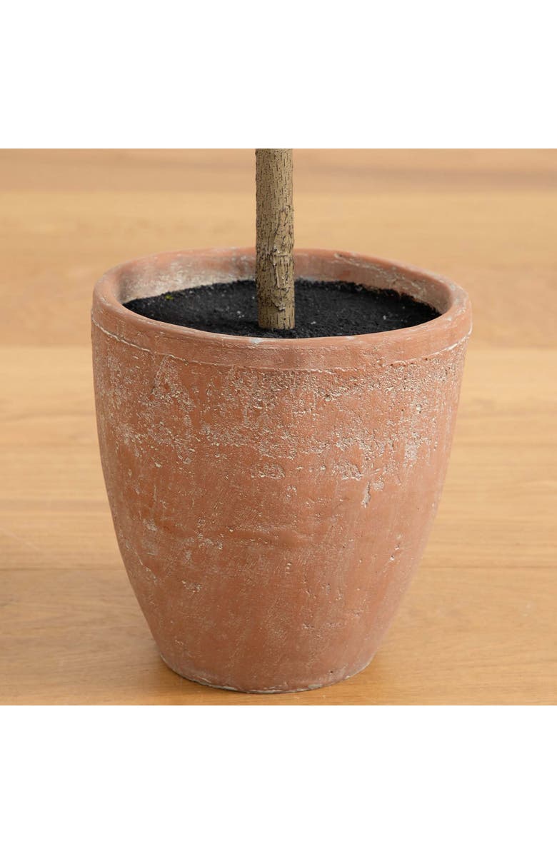 NEARLY NATURAL 6-Feet Artificial Giant Leaf Fiddle Fig Tree, Alternate, color,