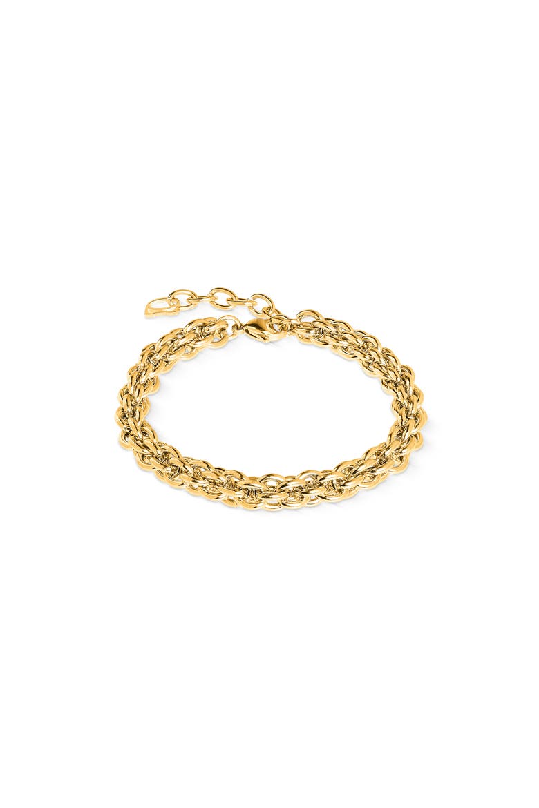 Mesh Chain Classic Bracelet, Main, color, Gold