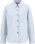 Barbour Polly Stripe Button-Up Shirt
