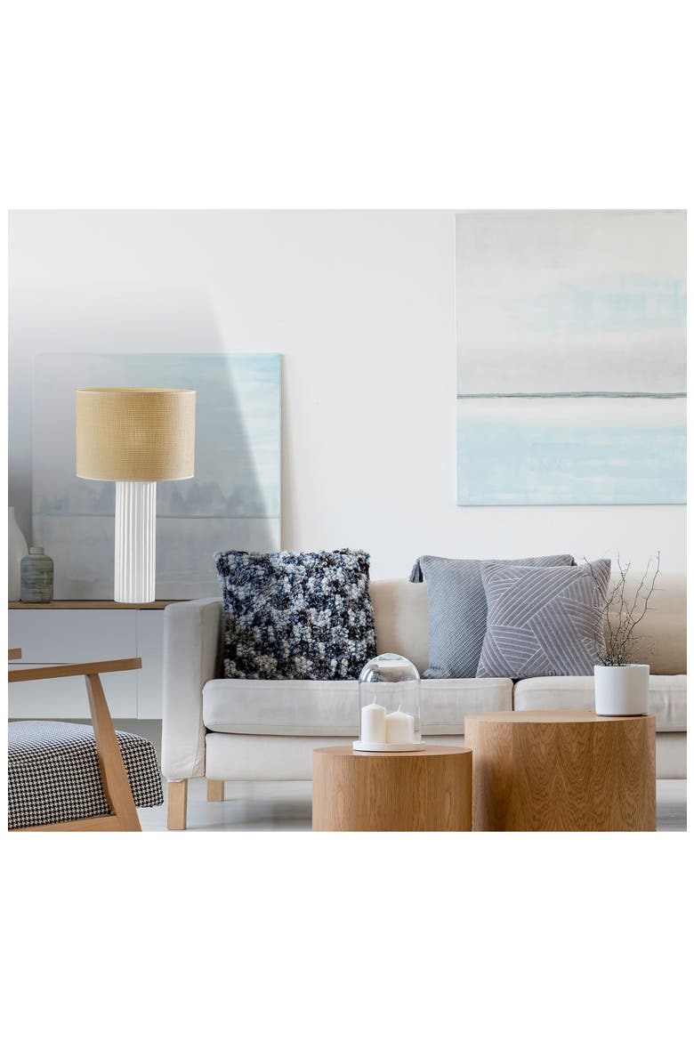 Primrose Large Table Lamp, Alternate, color, WHITE