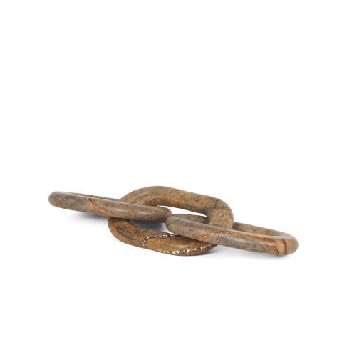 Reinir Marble Chain Link Decorative Object