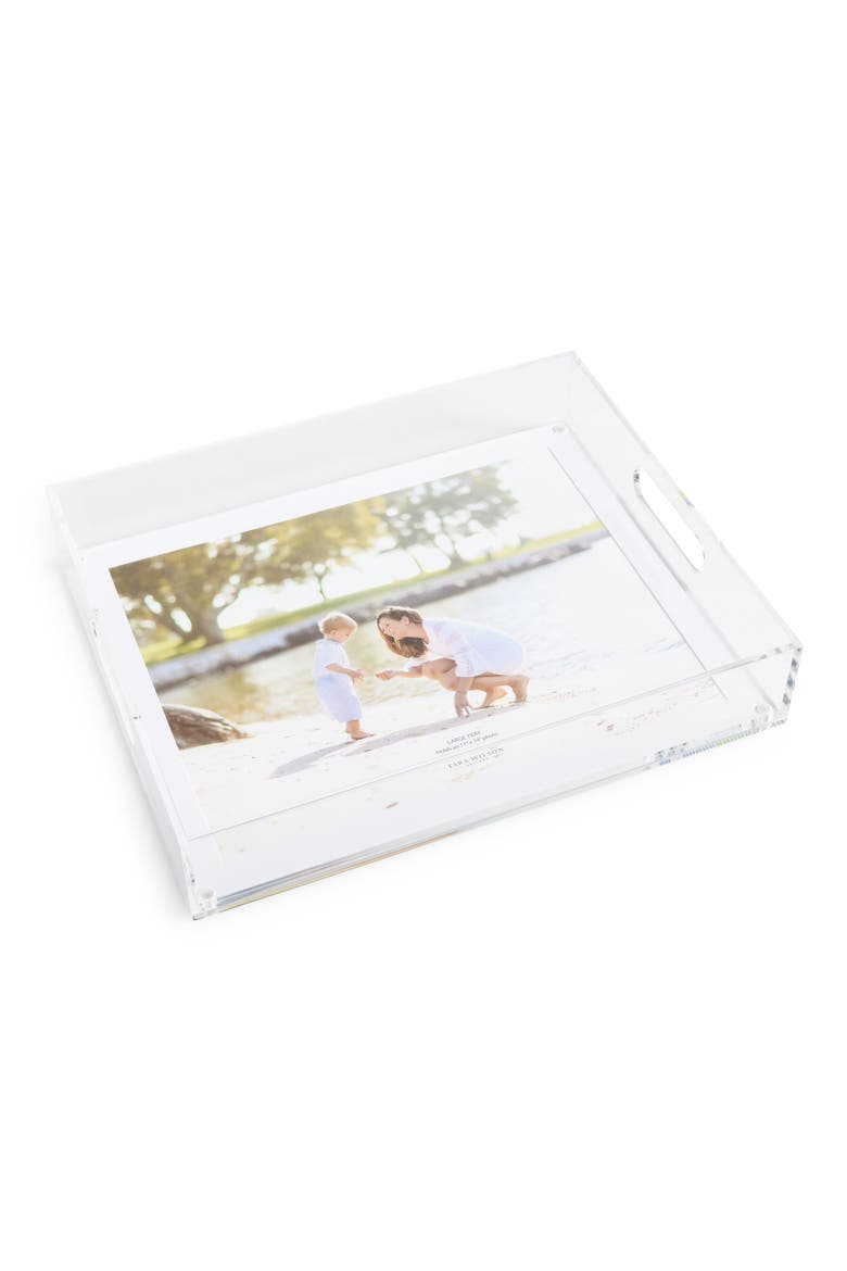 Medium Photo Tray, Main, color, CLEAR