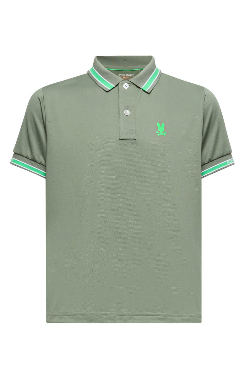 Psycho Bunny Kids' Forrest Sport Piqué Polo, Main, color,