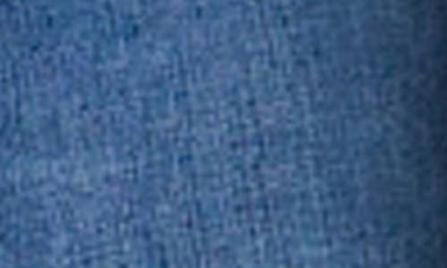 Hint Of Blu Clever High Waist Slim Straight Leg Jeans In Myra Blue