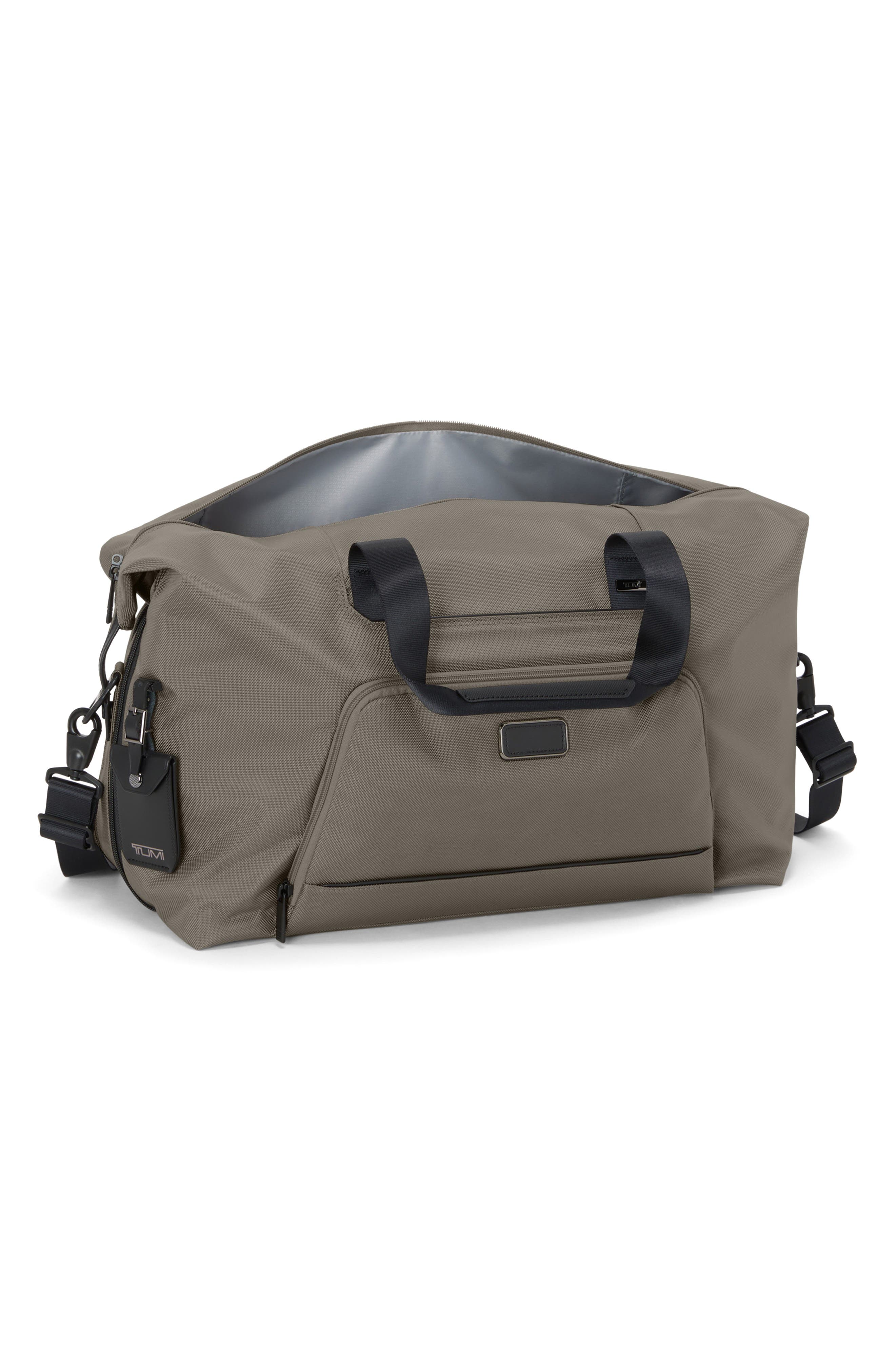 Alpha Double Expansion Duffle, Alternate, color, GREY ALLOY