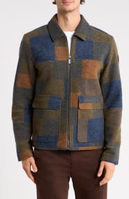 Hunter Elias Boiled Wool Jacket