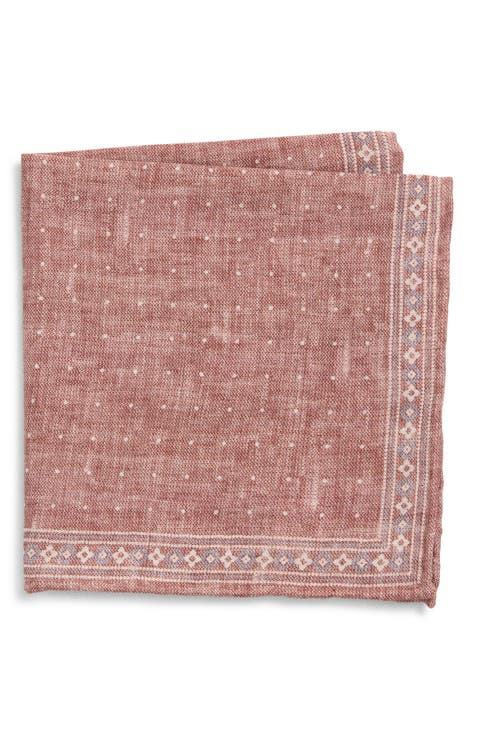 Wool & Cotton Muslin Pocket Square