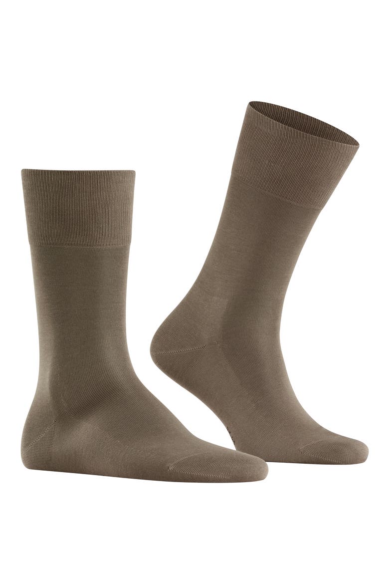Tiago Organic Cotton Dress Socks, Main, color, VULCANO
