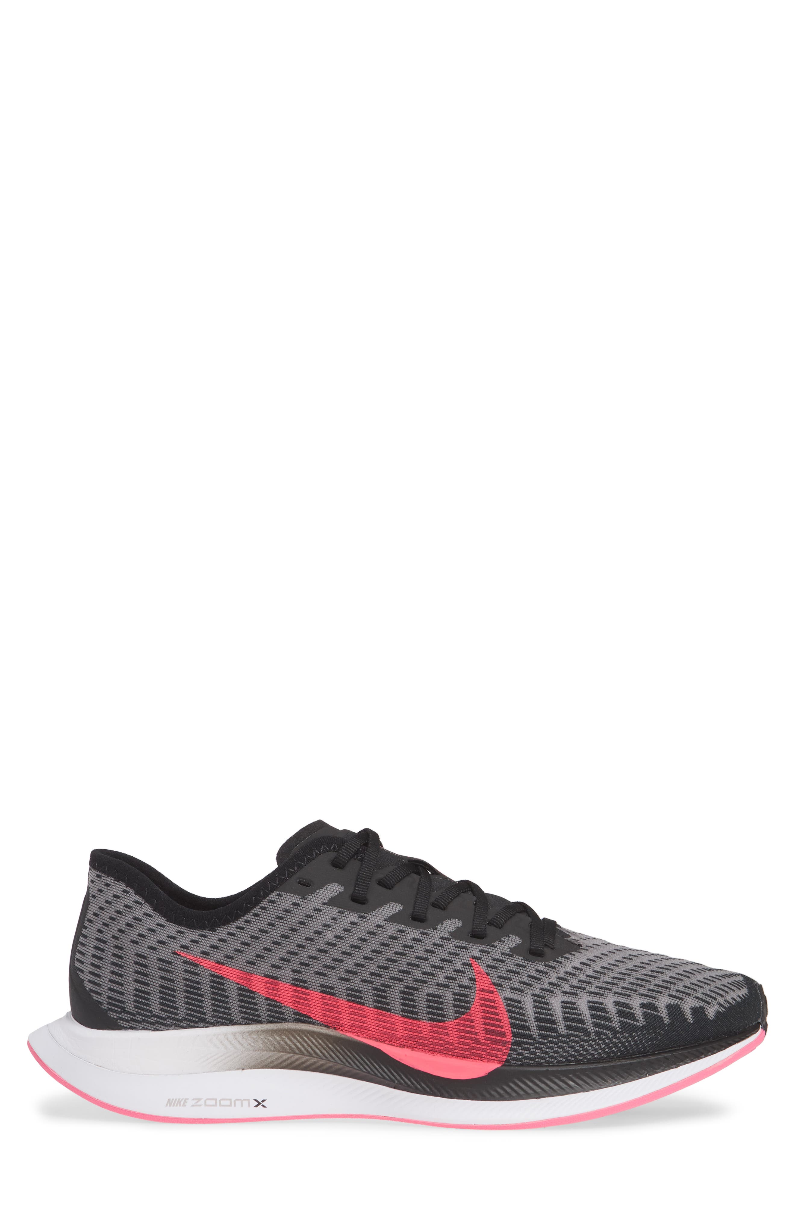 Zoom Pegasus Turbo 2 Running Shoe, Alternate, color, BLACK/ PINK BLAST/ GREY