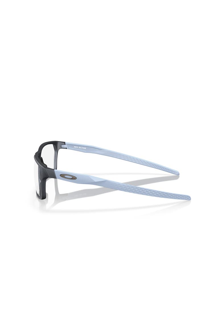 55mm Rectangle optical glasses, Alternate, color, Black/ Light Blue