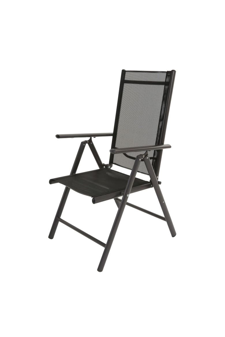 Varna Folding Chair, Alternate, color, Black