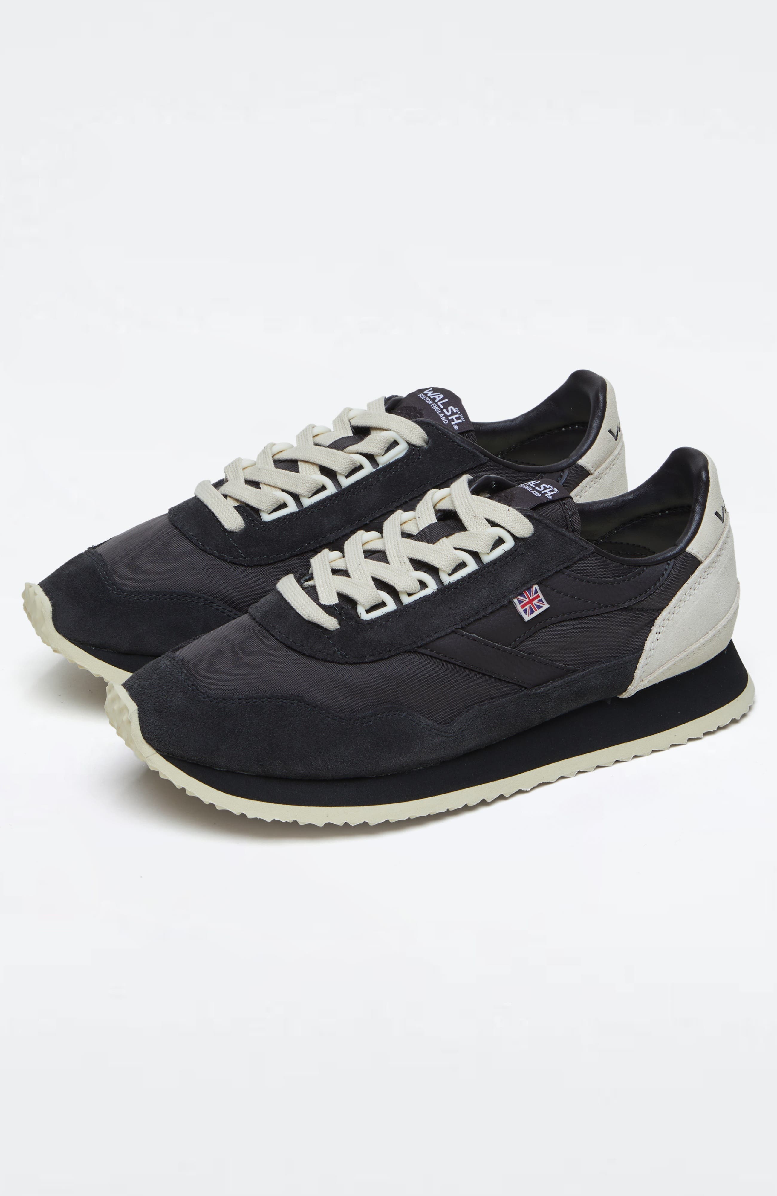 WALSH Ensign Sneakers, Alternate, color, Black/Beige