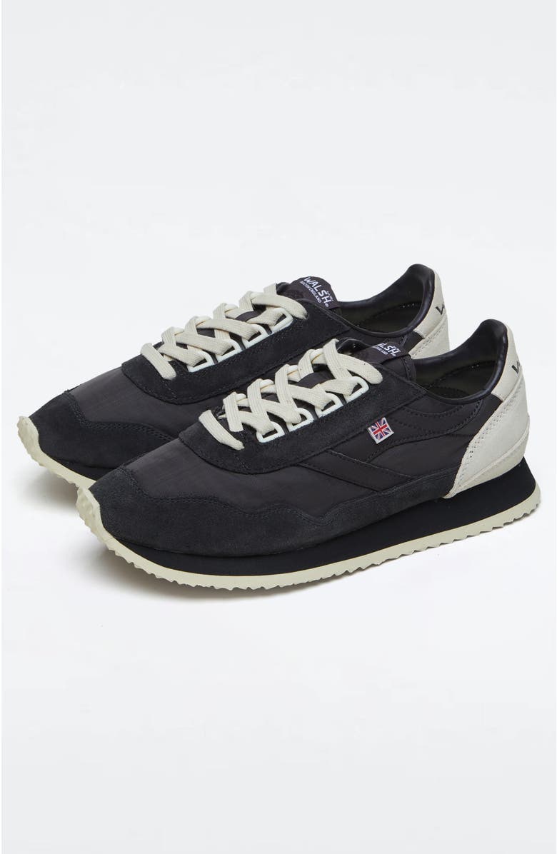 WALSH Ensign Sneakers, Alternate, color, Black/Beige