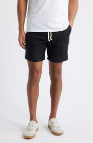 ALEX CRANE Bo Linen Drawstring Shorts