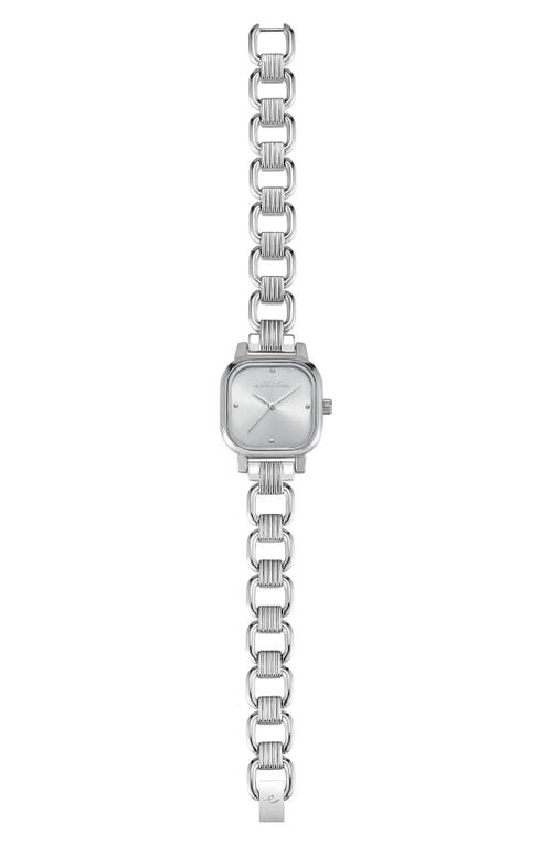 Ettika Square Bracelet Watch In Metallic
