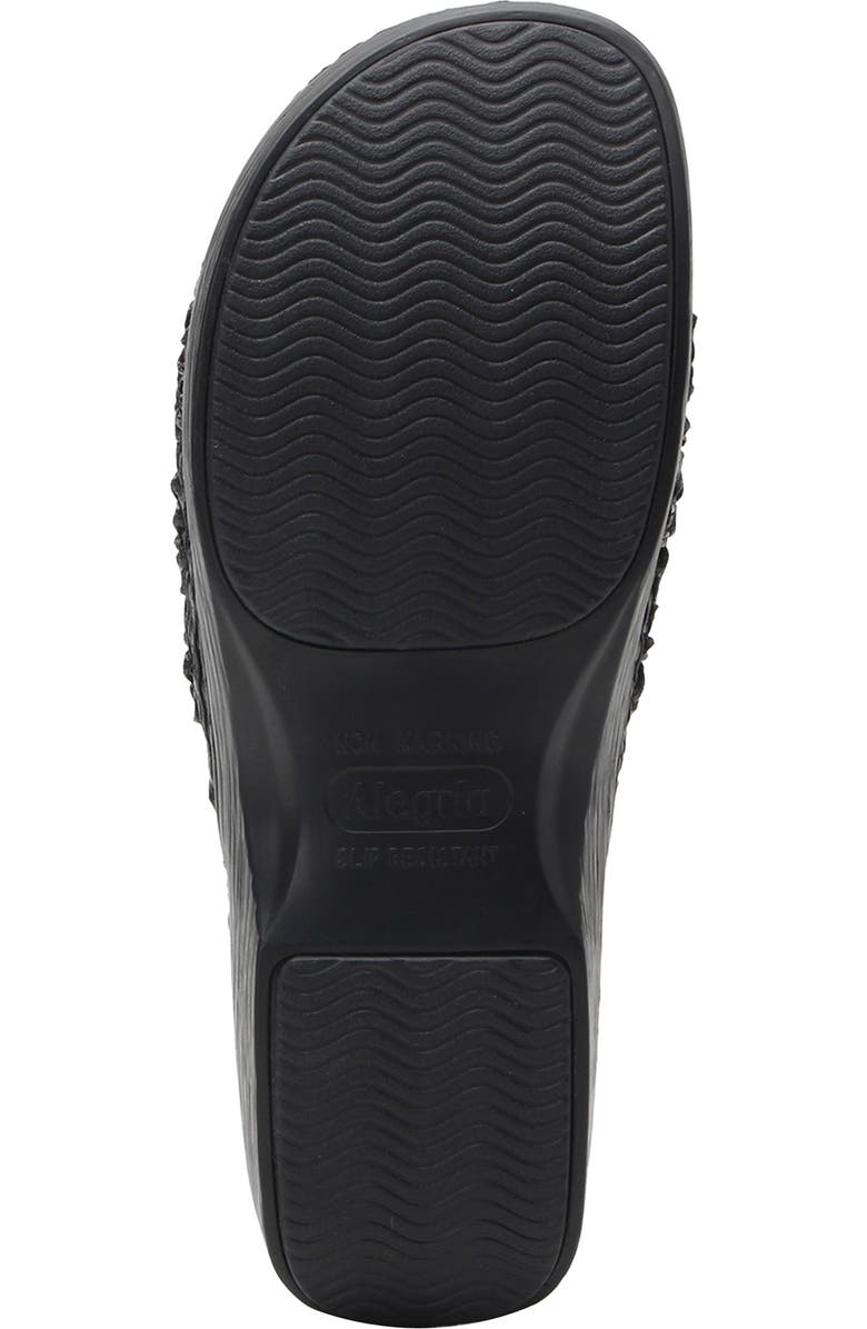 Alegria by PG Lite Oona Platform Slide Sandal, Alternate, color, Fancy Black