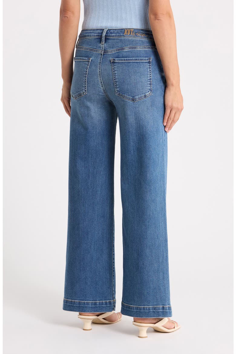 Jo High Waist Straight Leg Jeans, Alternate, color, SEA HOLLY