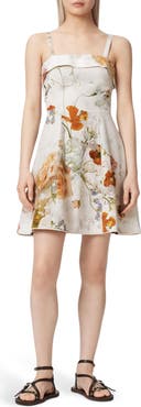 AllSaints Char Floral Print Minidress