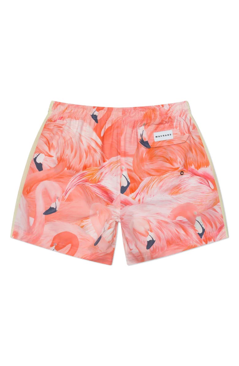 MAVRANS Flamingo Performance Swim Trunks, Alternate, color, Pink