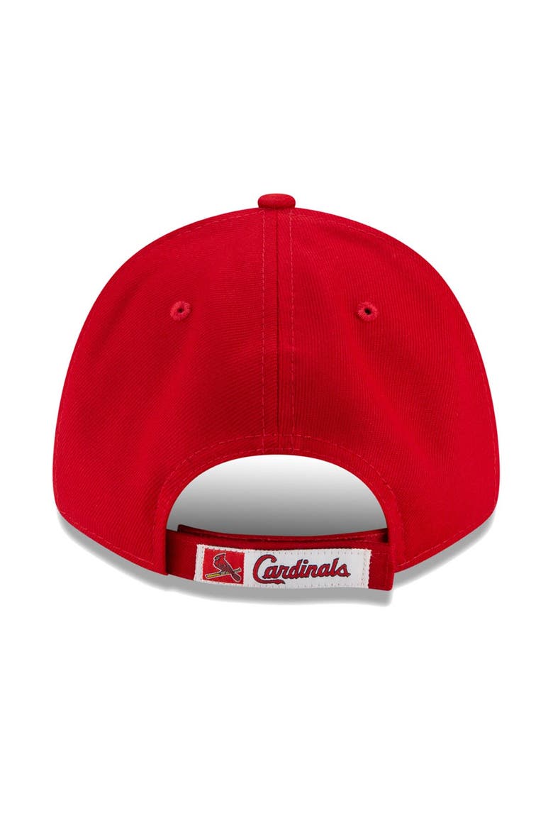 Men's New Era Red St. Louis Cardinals The League 9FORTY Adjustable Hat, Alternate, color, Red