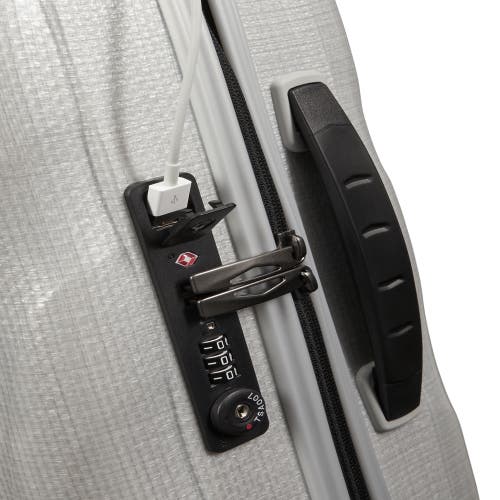 Samsonite C-lite Hardside Carry-on Spinner Luggage In Off White