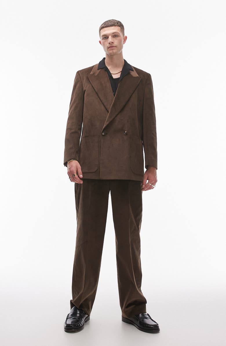 Oversize Corduroy Suit Jacket