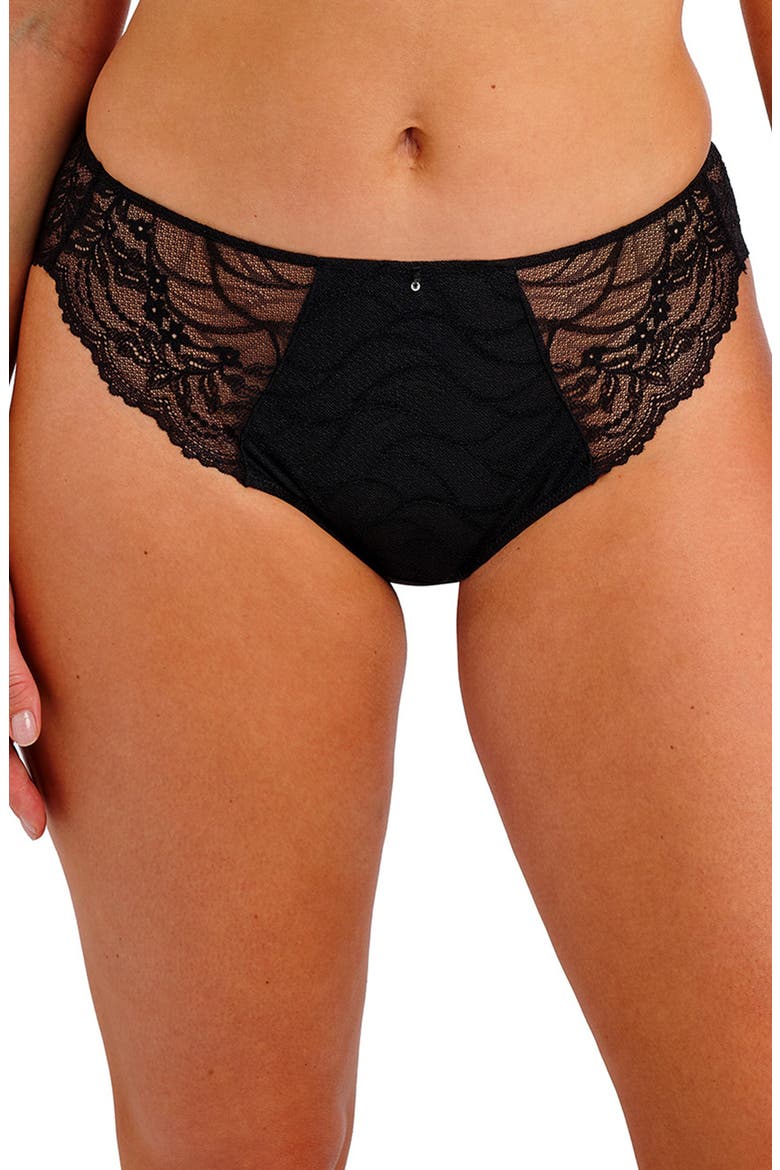 Cesile Brazilian Panties, Main, color, BLACK