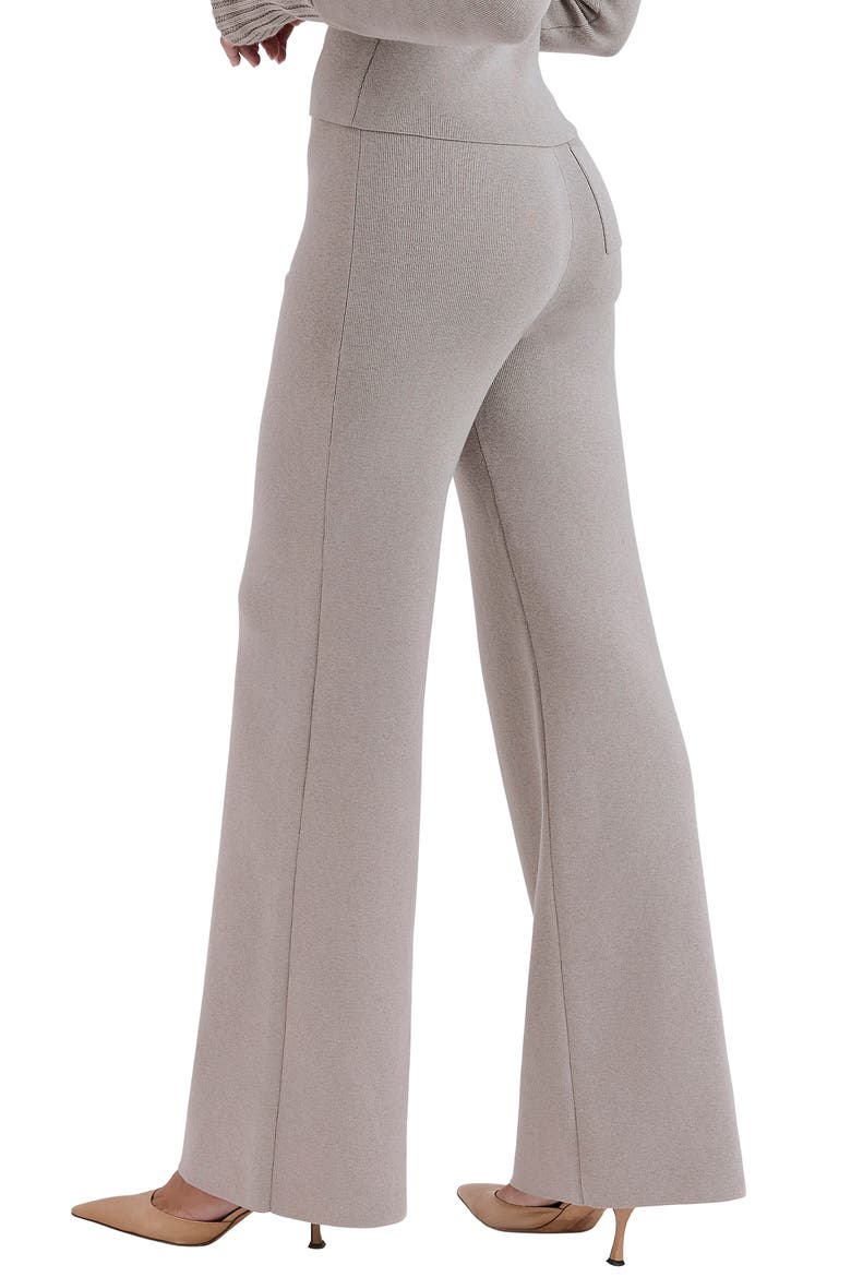 Hunter Cotton & Cashmere Blend Pants, Alternate, color, GREY