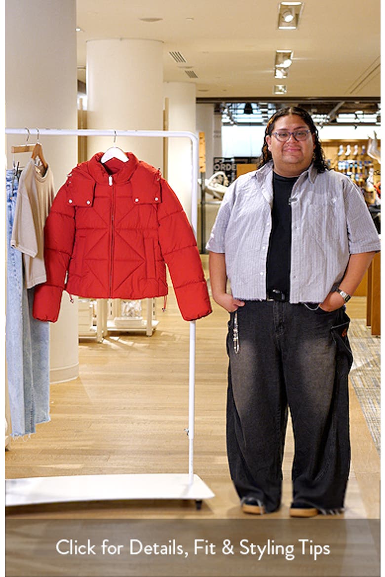 Cropped Puffer Jacket video